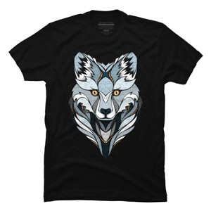 Men's Design By Humans Little Polar Fox By Studiokauz T-Shirt - 1 of 4