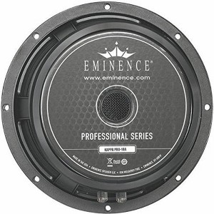 EMINENCE 10"PRO MID BASS SPKR,1000W,8OHM KAPPAPRO10A - 1 of 1