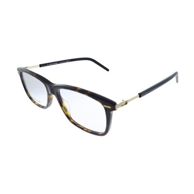 Dior CD TECHNICITYO8 086 Unisex Rectangle Eyeglasses Havana 54mm