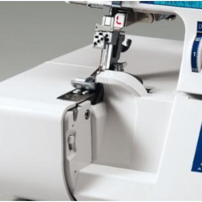 Elna 745 White Industrial Overlock Serger Machine