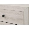 PAGED Dresser with Drawers Contemporary Glam Style Storage Drawers with Embossed Crocodile Patten for Living Room, Hallway, Office - 3 of 4