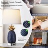 Racxily Set of 2 Bedside Lamps, Dimmable Table Lamps with USB Ports & Multiple Lighting Modes for Bedroom & Living Room - 4 of 4