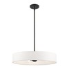 Livex Lighting Venlo 4 - Light Pendant in  Black/Brushed Nickel - 4 of 4
