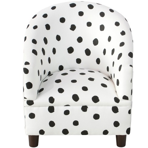 Kid S Kingston Tub Chair Black Dot Cloth Co Target