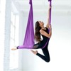 VEVOR Aerial Silk & Yoga Swing, 8.7 Yards, Aerial Yoga Hammock Kit with 100gsm Nylon Fabric, Full Rigging Hardware & Easy Set-up Guide - 2 of 4
