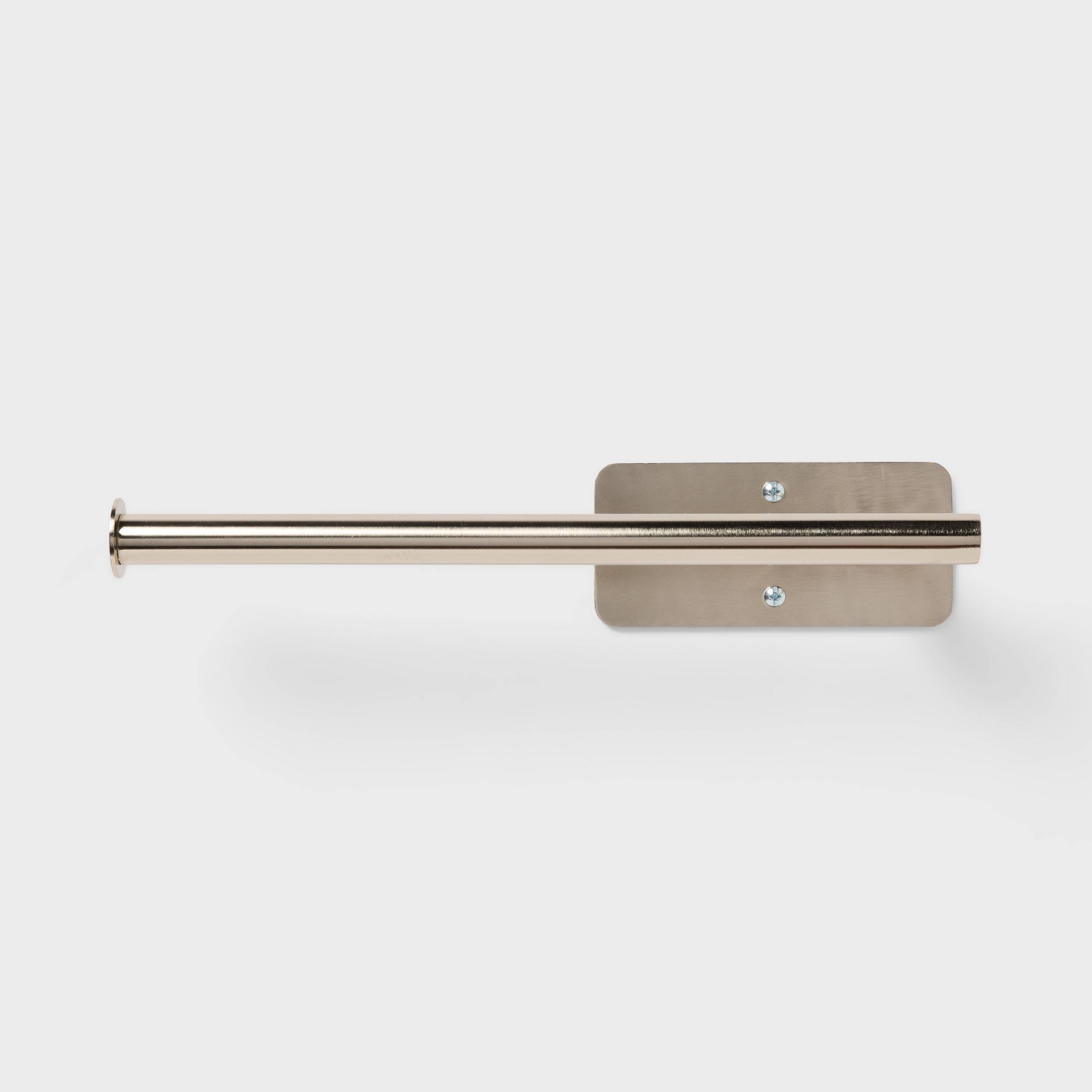 Adhesive Under Cabinet Paper Towel Holder Silver Finish - Brightroom™