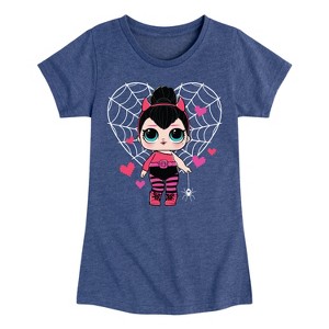 Girls' - LOL Surprise! - Halloween Fitted Short Sleeve Graphic T-Shirt - 1 of 4