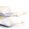 Deny Designs Standard April Lane Art Block Yellow Monogram I Microfiber Printed Pillow Sham - 3 of 3