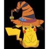 Boy's Pokemon Halloween Pikachu Witch Hat T-Shirt - 2 of 4
