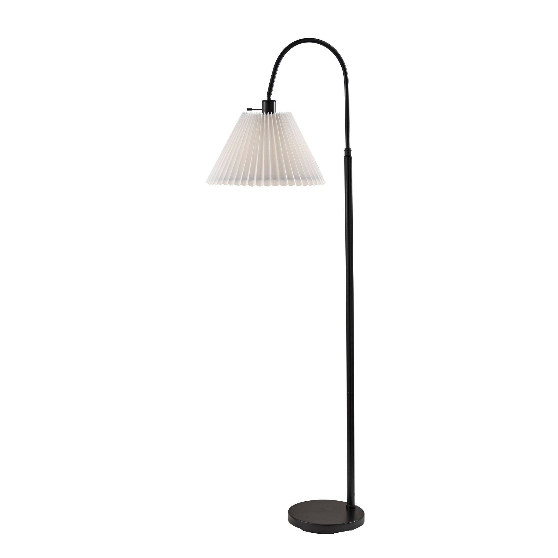 Adesso Thalia Floor Lamp Black