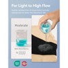 Period Underwear for Women Heavy Flow Leakproof Period Shorts for Day and Night Absorbency 3 Pack - 3 of 4