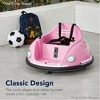 Best Choice Products 6V Kids Ride On Bumper Car Toy w/ Remote Control, Harness, Lights, 360 Degree Spin - 4 of 4