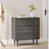 NicBex 3 Drawers Dresser for Bedroom,Chest of Drawers with Round Knobs Design,Modern Freestanding Dresser,Storage Dressers for Bedroom - 2 of 2