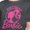 Girls' - Barbie - Birthday Short Sleeve Graphic T-Shirt - 2 of 4