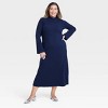 Women's Long Sleeve Maxi Sweater Dress - A New Day™ - 3 of 3