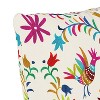 18"x18" Skyline Furniture Square Outdoor Throw Pillow Otomi Multi: Botanical Pattern, Zipper Closure, Polyester Fiber Fill - 3 of 4
