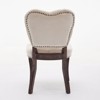 NicBex Dining Chairs Set of 2 Upholstered Chair French Vintage Tufted Upholstered Tufted Chairs for Dining Room, Bedroom - 3 of 4