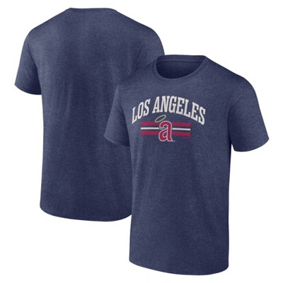 MLB Los Angeles Angels Men's Bi-Blend Short Sleeve T-Shirt