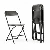 Alamont 4pk Plastic Folding Chairs - 4 of 4
