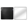 MAYEERTY Metal Framed Square Bathroom Mirror for Wall - 4 of 4