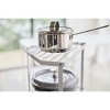 Yamazaki Home - Corner Riser - Two -Tier - Steel - 3 of 4
