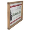 Northlight 18" Wooden Framed "Fresh Cut Christmas Trees" Wall Sign - 4 of 4