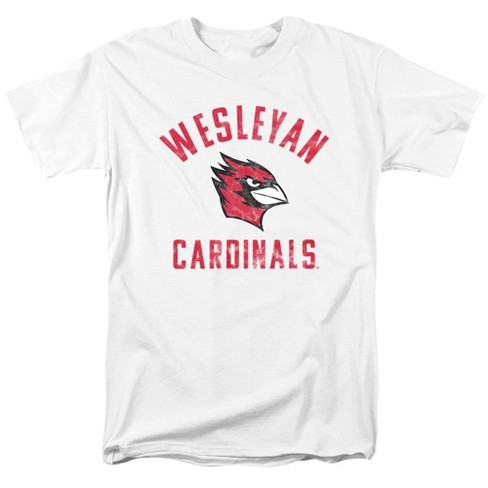 Wesleyan University Official Mascot Logo Adult T-shirt, White, Small ...