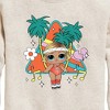 Boys' - LOL Surprise! - Boogie Babe Palm Trees Graphic Long Sleeve Fleece Sweatshirt - 2 of 4