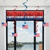 Beistle American Flag Whirls, 3', (10/Pkg) Multicolored - 2 of 4