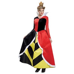 Disguise Womens Queen of Hearts Deluxe - 1 of 3