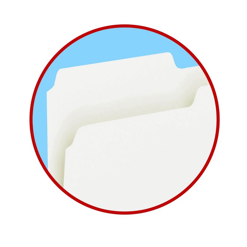 Smead File Folder, 1/3-Cut Tab, Letter Size, 100 per Box, 4 of 7