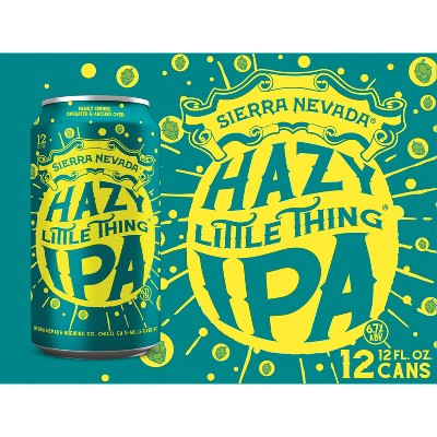 Sierra Nevada Hazy Little Thing IPA Beer - 12pk/12 fl oz Cans