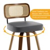 Bekrvio 26'' Swivel Counter Height Bar Stools - 3 of 4