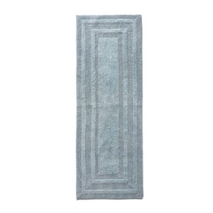22"x60" Logan Bath Rug Green - Eddie Bauer: Cotton Tufted, Machine Washable, OEKO-TEX Certified - 1 of 4
