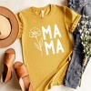 Simply Sage Market Women's Mama Flower Short Sleeve Graphic Tee - 3 of 3