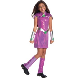 DC Comics DC Super Hero Girls Deluxe Starfire Girls' Costume - 1 of 1