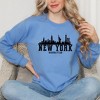 Simply Sage Market Women's Graphic Sweatshirt New York Manhattan - image 2 of 3