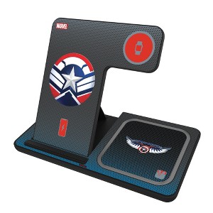 Keyscaper Marvel Avengers Grid 15-Watt 3 in 1 Charging Station - 1 of 4