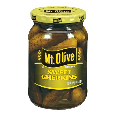 Mt. Olive Sweet Gherkin Pickles - 16oz