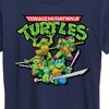 Women's - Teenage Mutant Ninja Turtles - Gaming Group And Logo Short Sleeve Graphic T-Shirt - 2 of 4