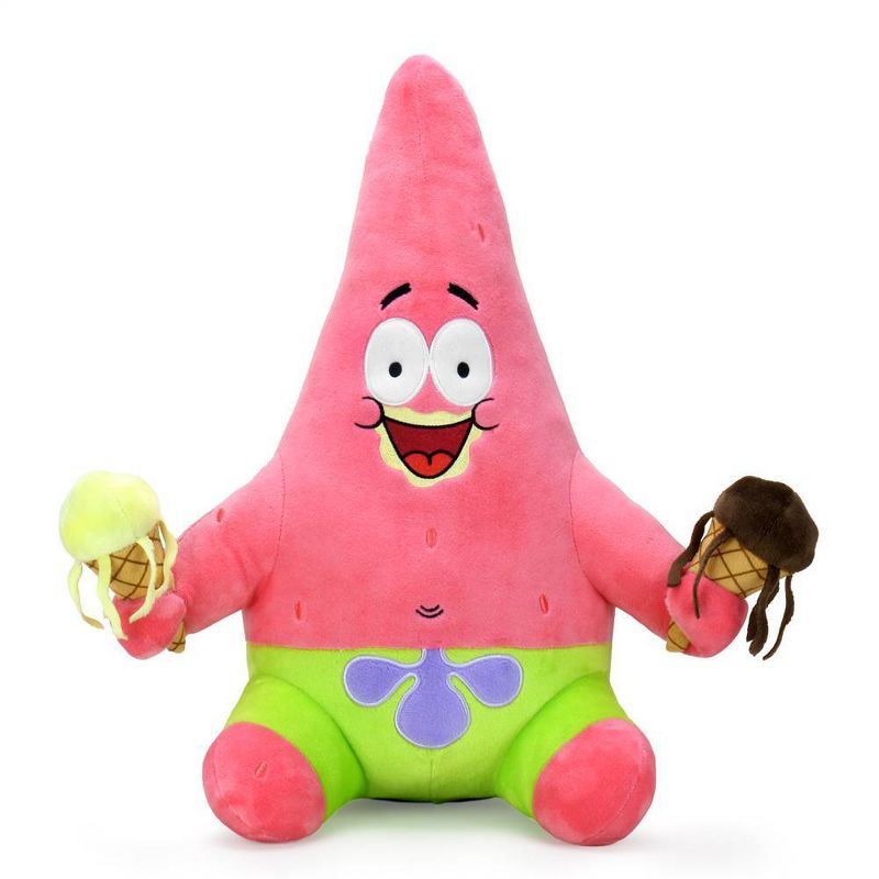 NECA Spongebob Patrick with Ice Cream 16&#34; HugMe, 1 of 8