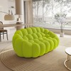 WJShome Bubble Couch,79.53inch Loveseat Sofa,Lazy Floor Sofa,Curved Couch For Living Room, Office, Apartment, No-Assembly - 2 of 4