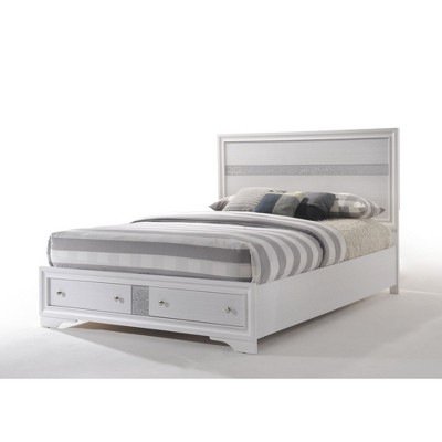 Queen Size Storage Bed with Two Drawers for Bedroom