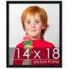 PosterPalooza | Minimalist Black Picture Frame - UV Acrylic, Foam Board Backing, Hanging Hardware - 2 of 4
