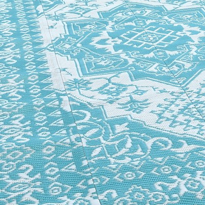 light blue/white