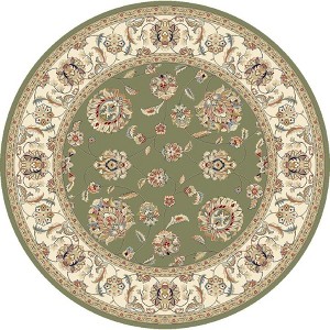 Ancient Garden 57365 Green/Ivory 7.10 Rd Round - 1 of 4