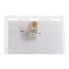 SICURIX Clip/Pin Style ID Badge Holder Kit with Printable Inserts, 3-1/2" x 2-1/4", Pack of 50 - 3 of 4