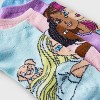 Girls' Barbie 6pk Socks - 3 of 3