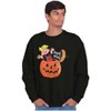 Halloween Dennis The Menace Pumpkin Sweatshirt for Men or Women Brisco Brands - 4 of 4