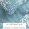 Coastal Beach Reversible Quilt Set With Shams - Great Bay Home - 2 of 4